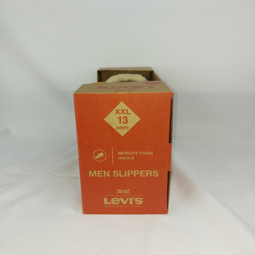 Levi's  size 13 color brown slippers - Picture 10 of 14